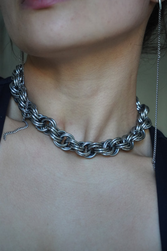 CORRIENTES chainmail necklace