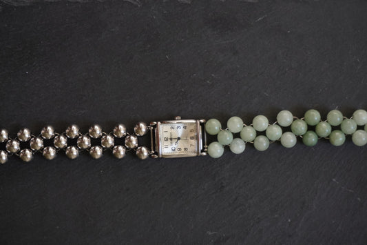 CRISTALES jade necklace