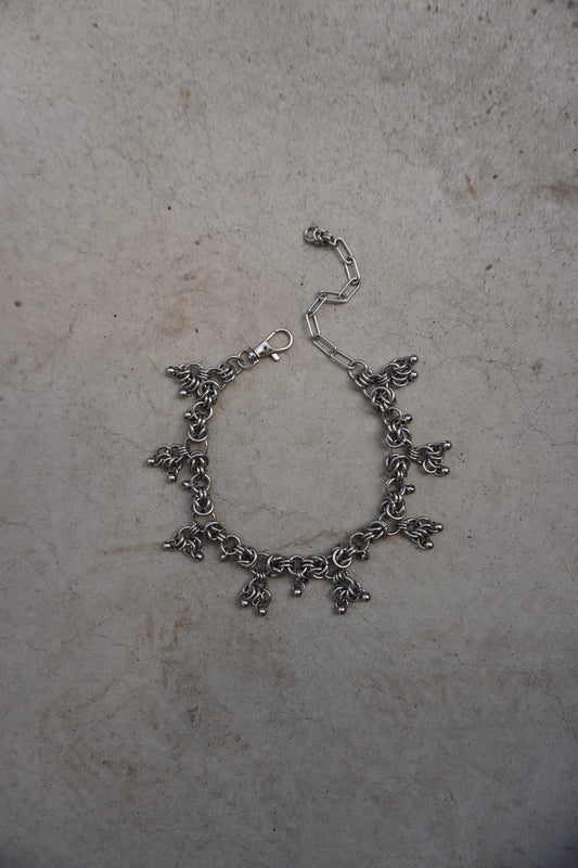 a chainmail necklace