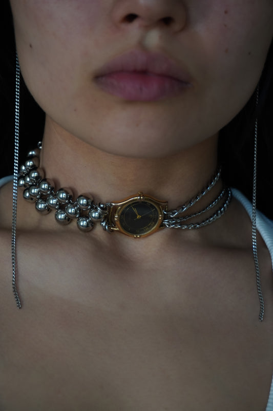 LA HORA beaded necklace III
