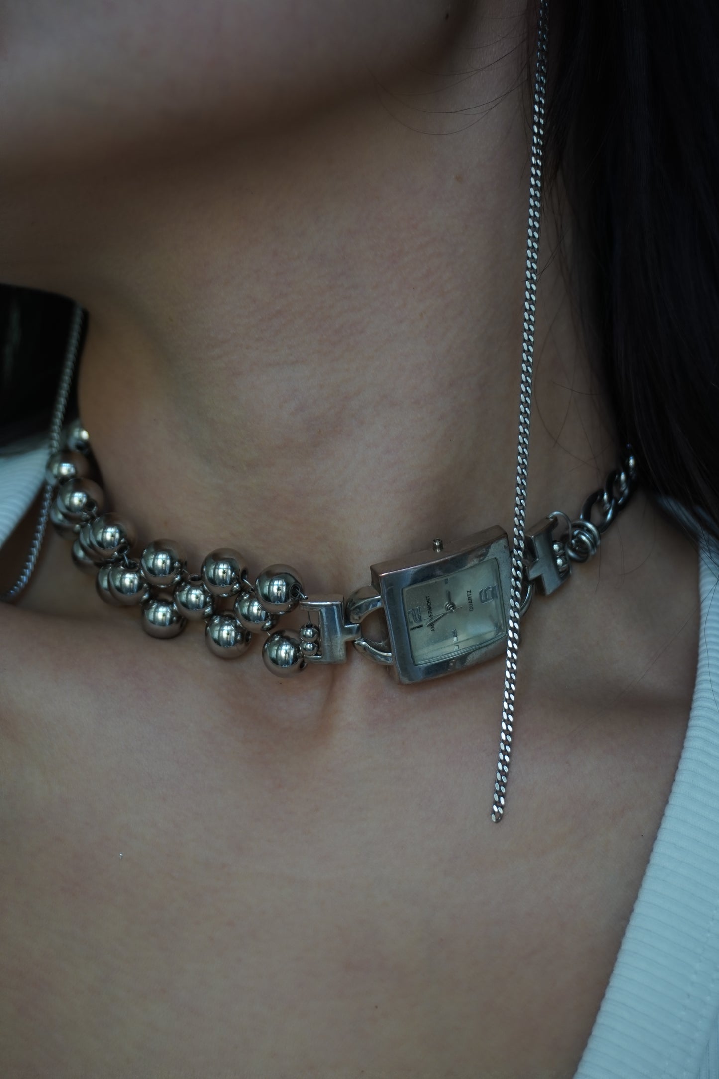 LA HORA beaded necklace II