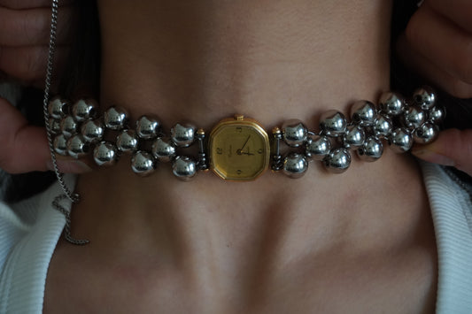 LA HORA beaded necklace IV