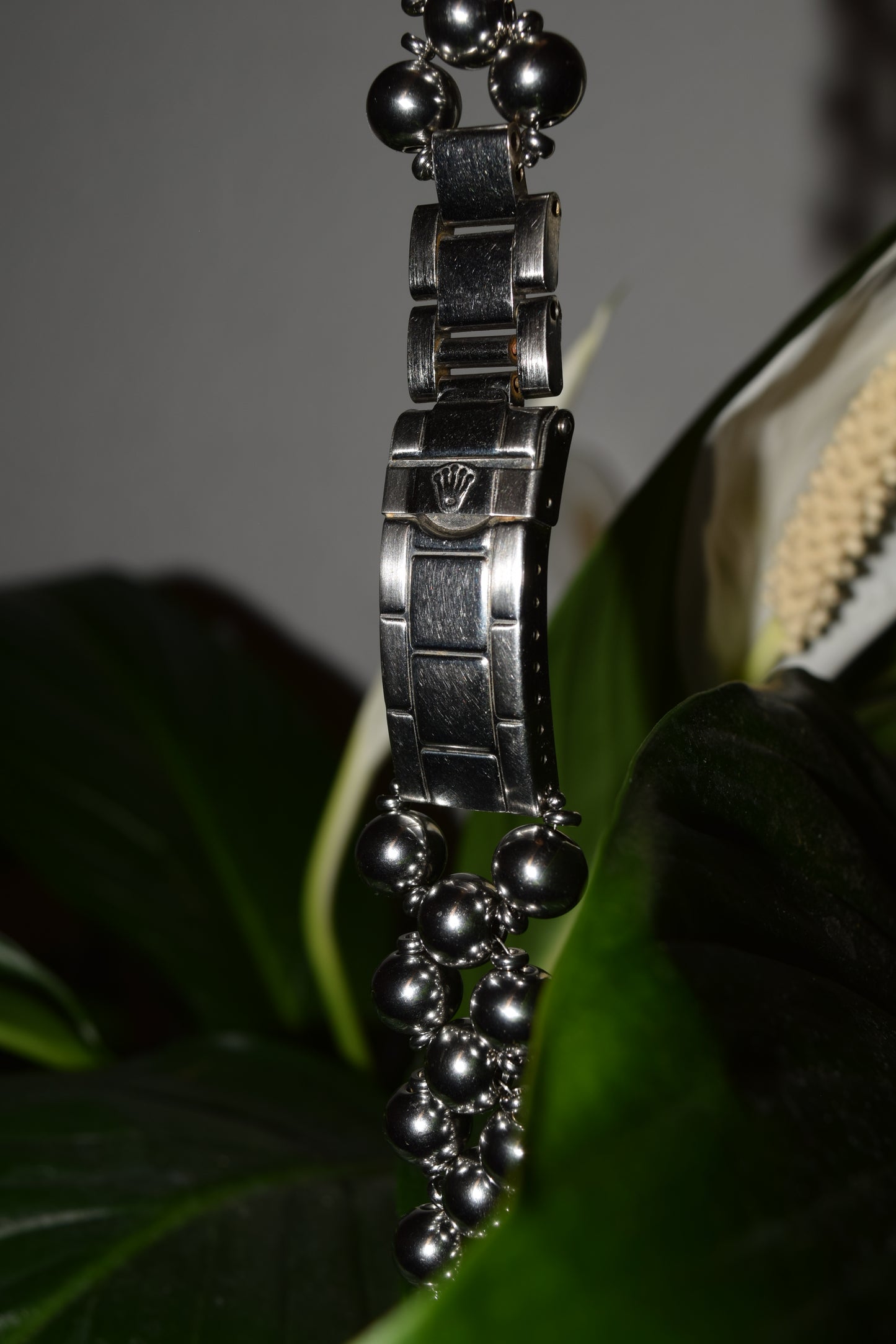 RO LEX reworked watchband necklace