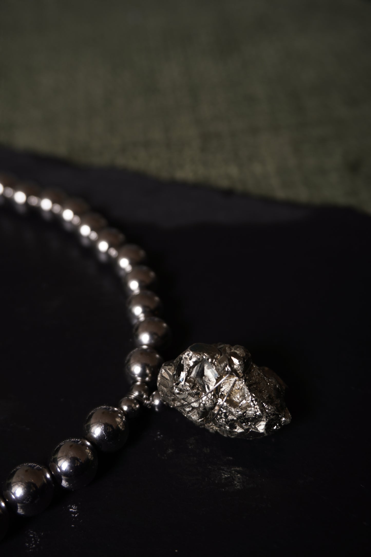 PYRITE necklace