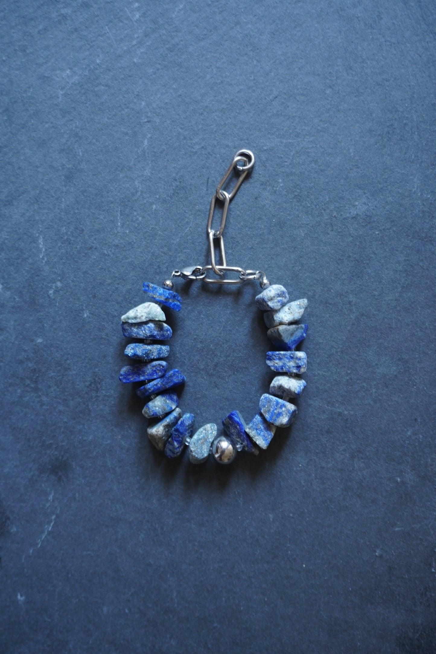 rough SODALITE bracelet