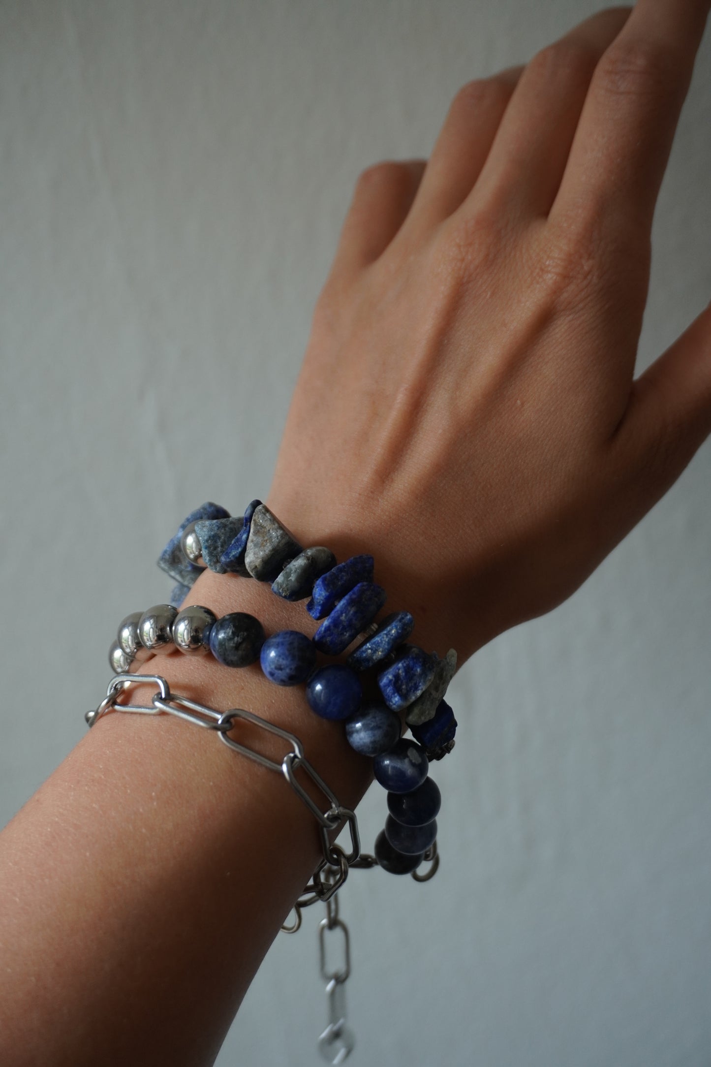 HALF SODALITE bracelet