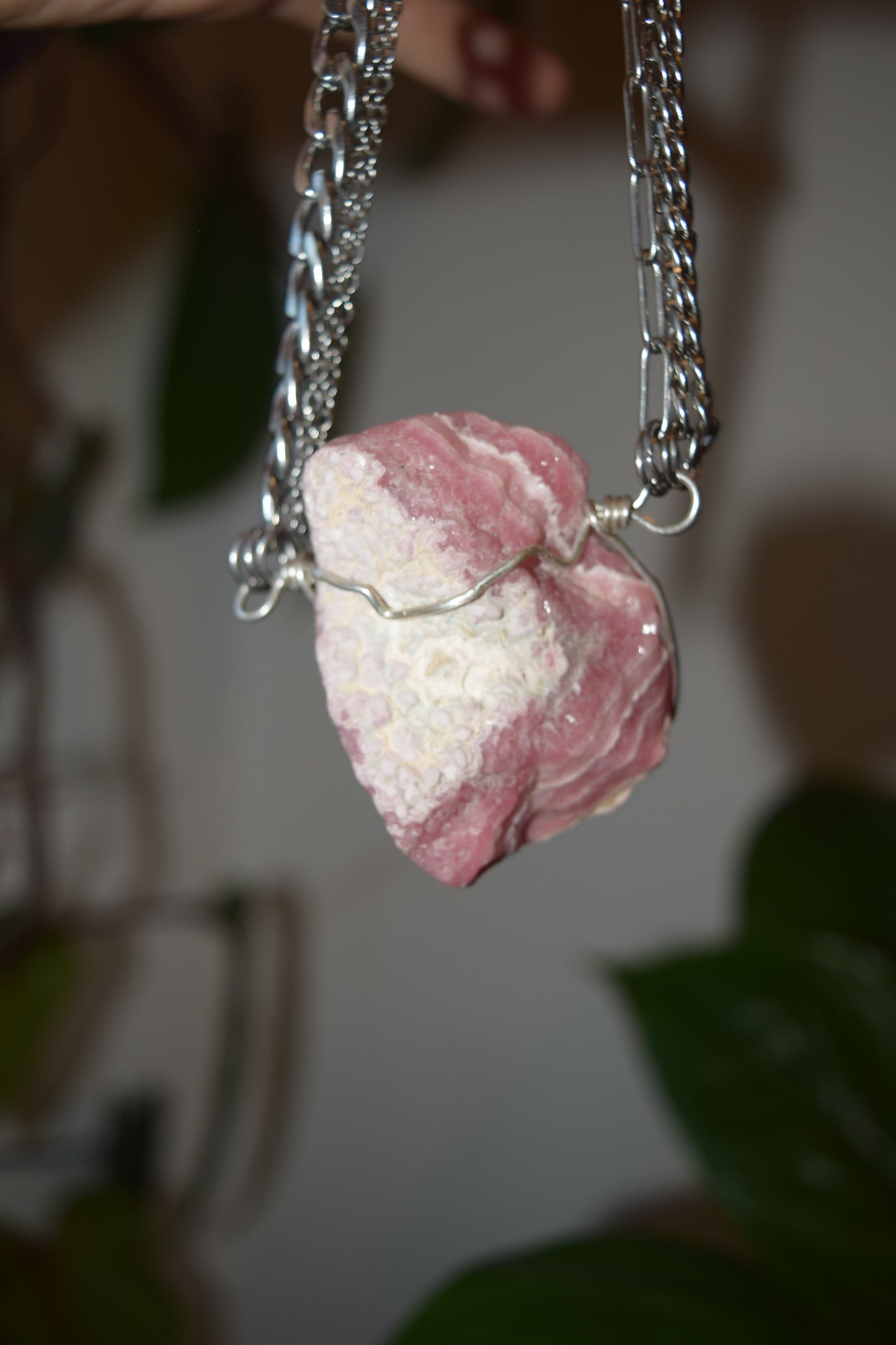 XL rhodochrosite necklace VII