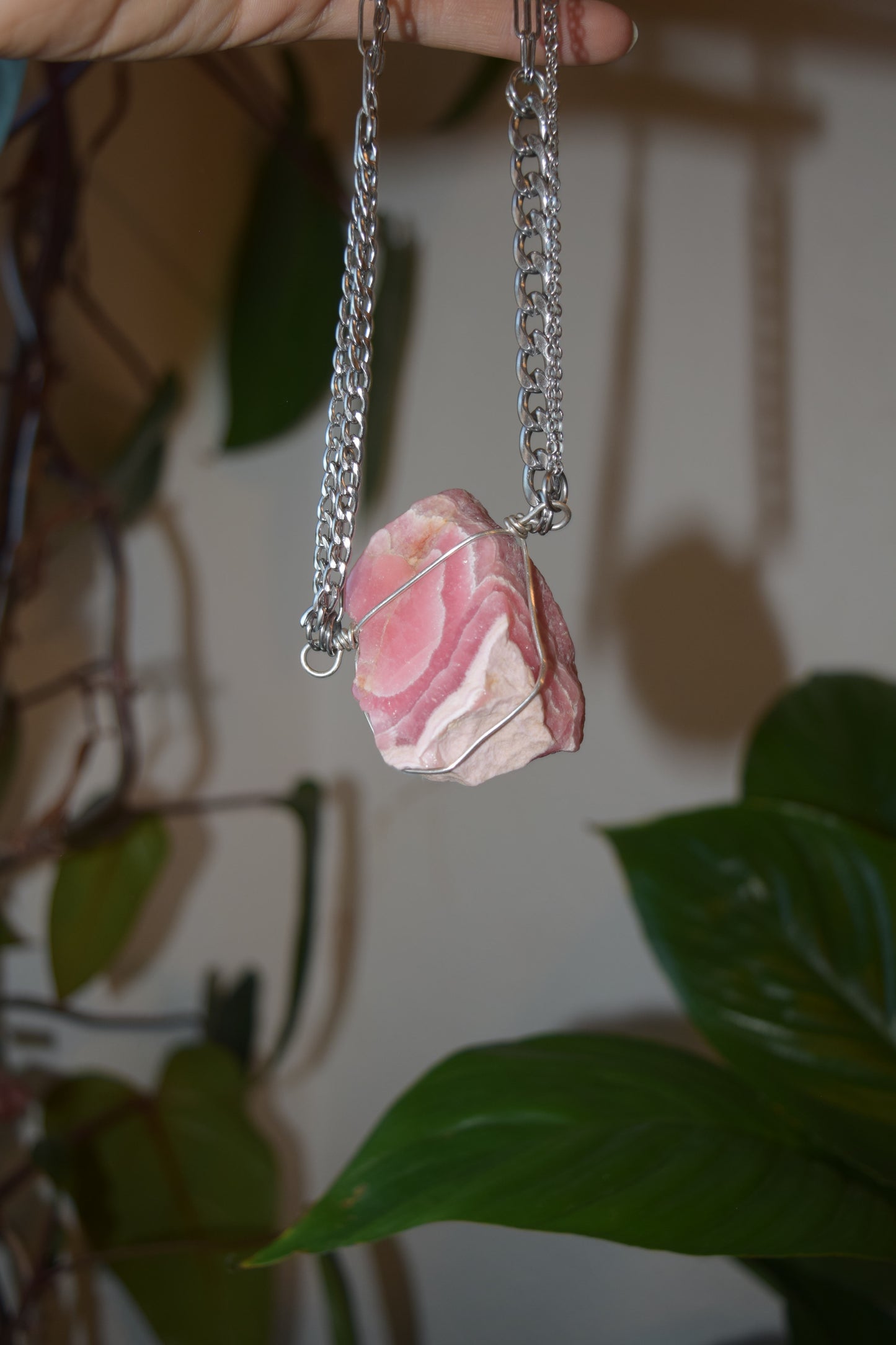 XL rhodochrosite necklace VII