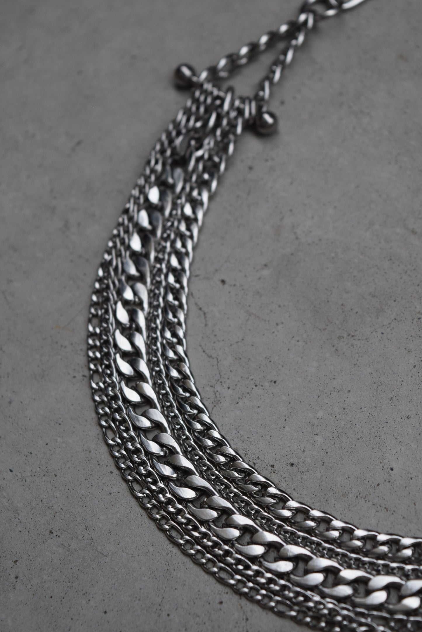 stacked cuban chain necklace