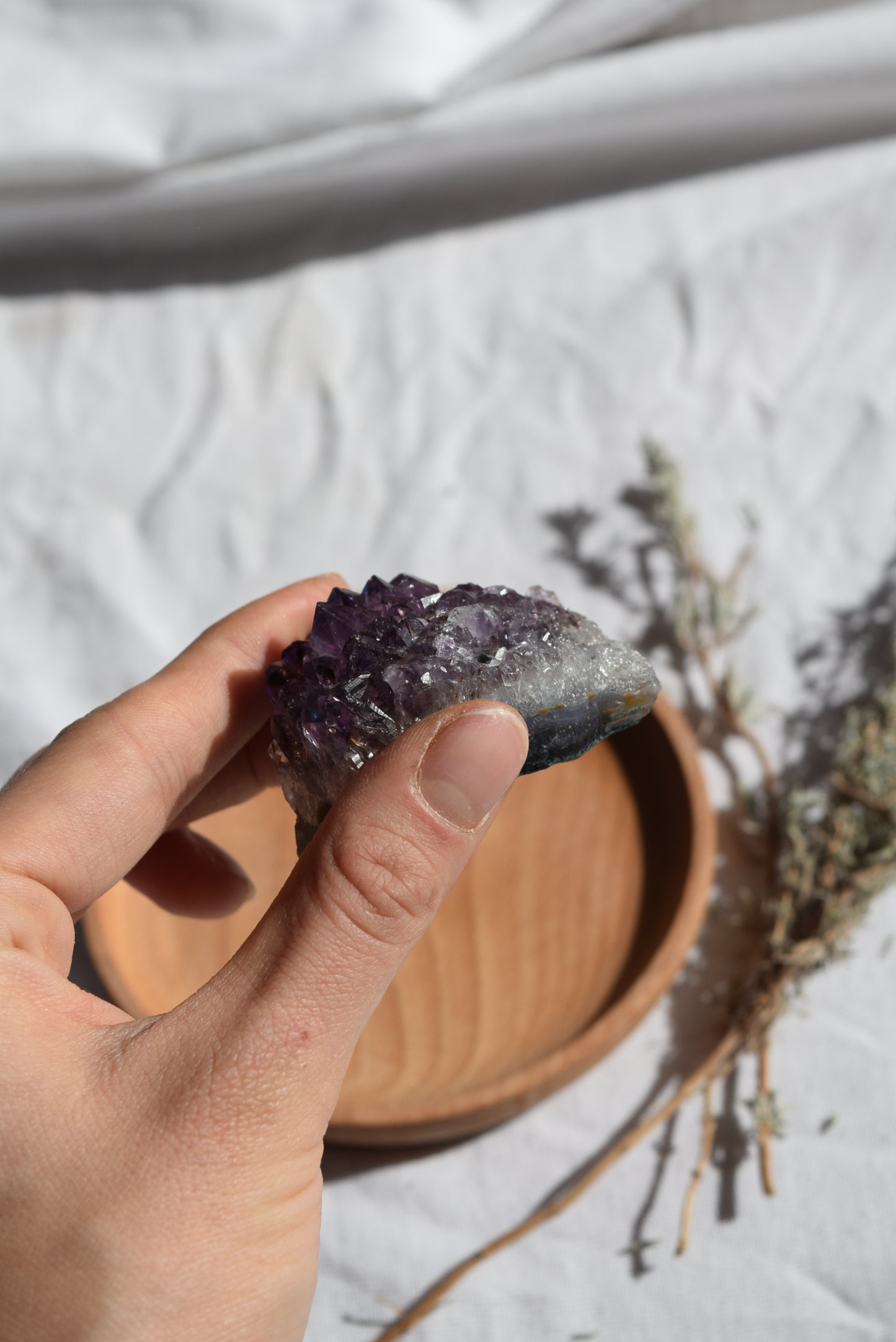 amethyst cluster crystal